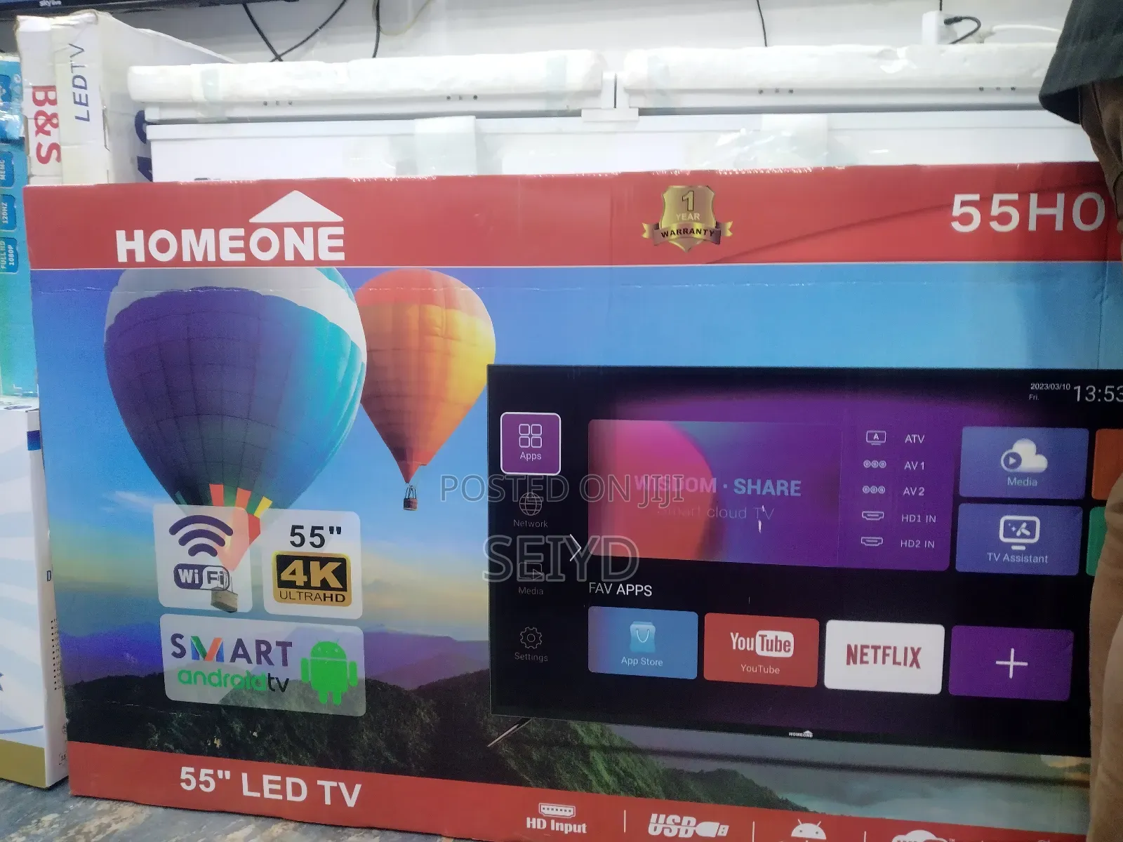 Homewone Tv 55 Inch