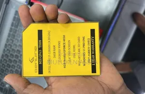 New Laptop MSI GF63 16GB Intel Core I7 SSD 1T