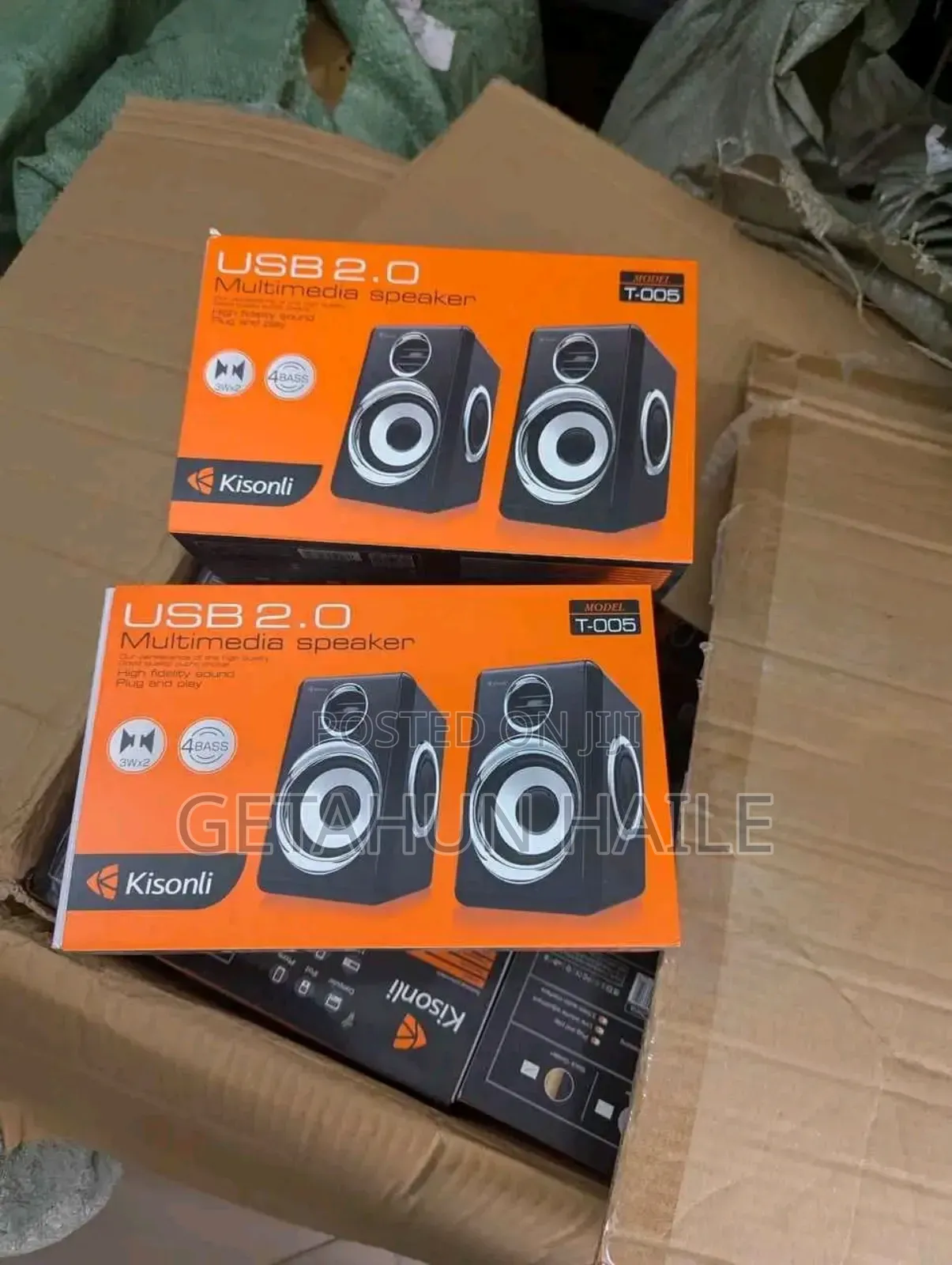 Kisonli T-005 Usb 2.0 Computer Speaker