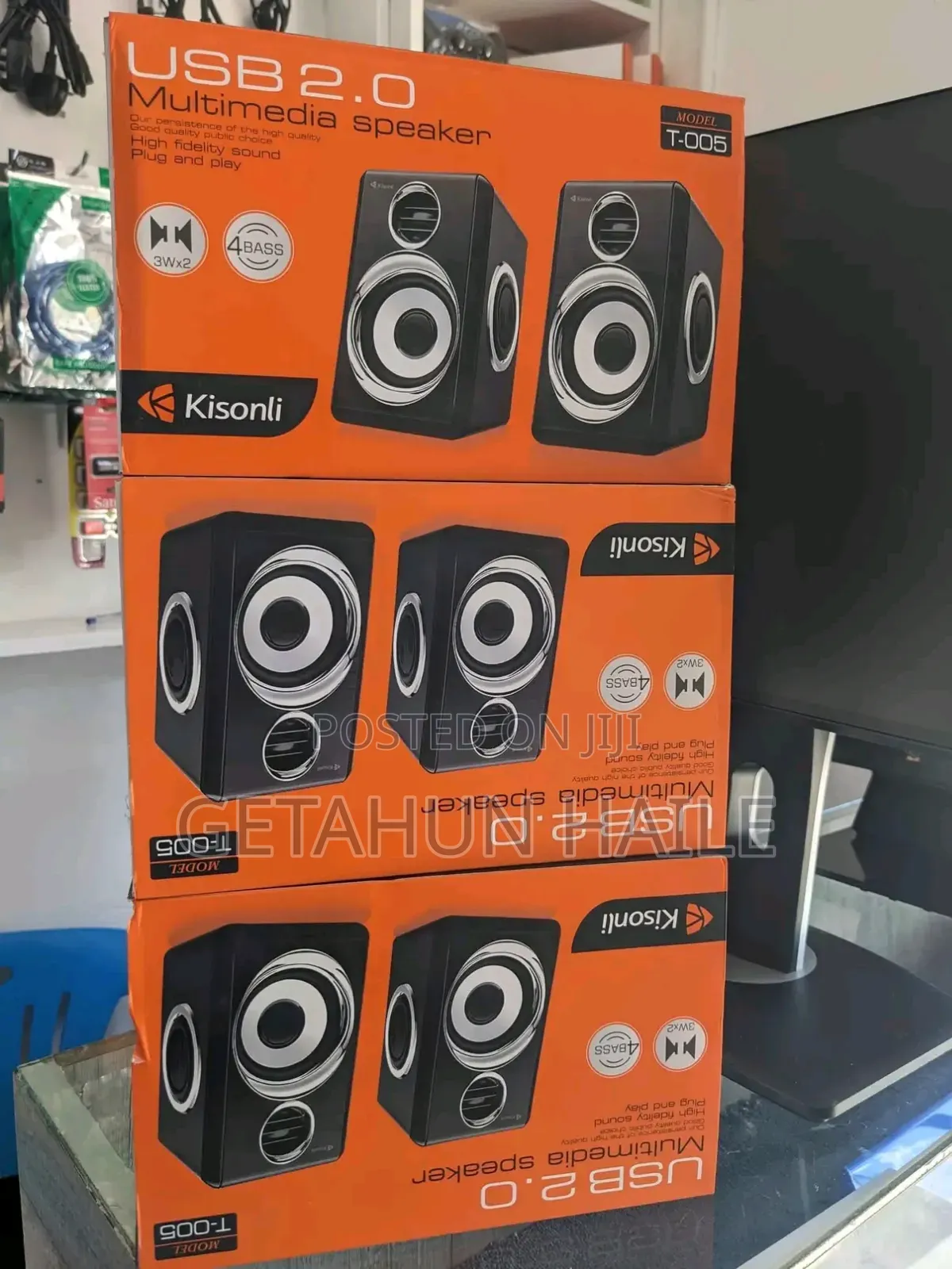 Kisonli T-005 Usb 2.0 Computer Speaker