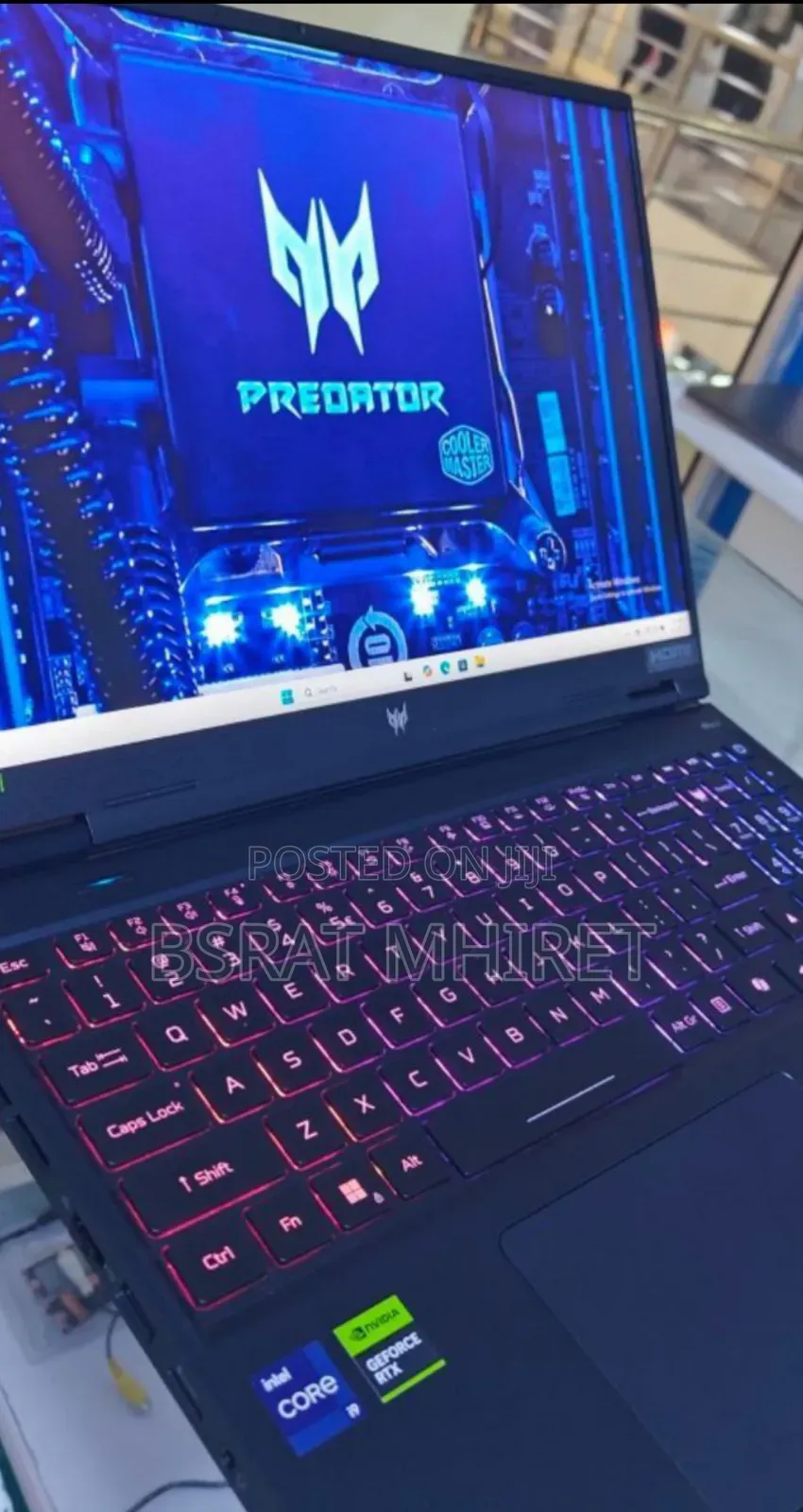 New Laptop Acer Predator Helios 300 16GB Intel Core I9 SSD 1T