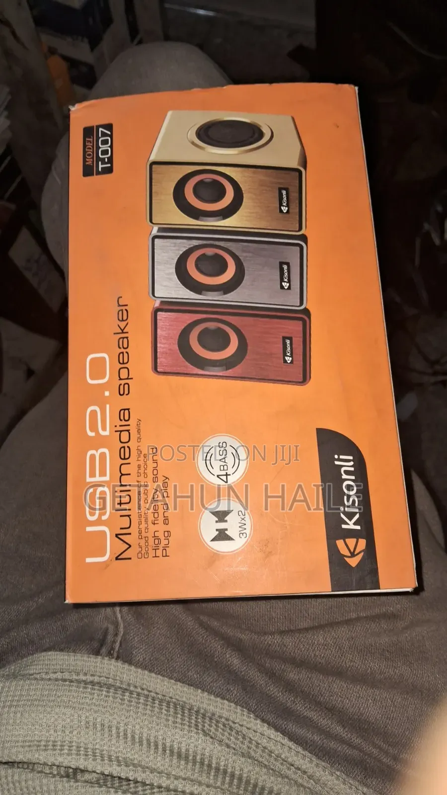 Kisonli T-007 Usb 2.0 Computer Speaker