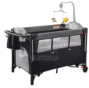 Photo - 5in1 Deluxe Baby Bedside Crib የህፃናት አልጋ