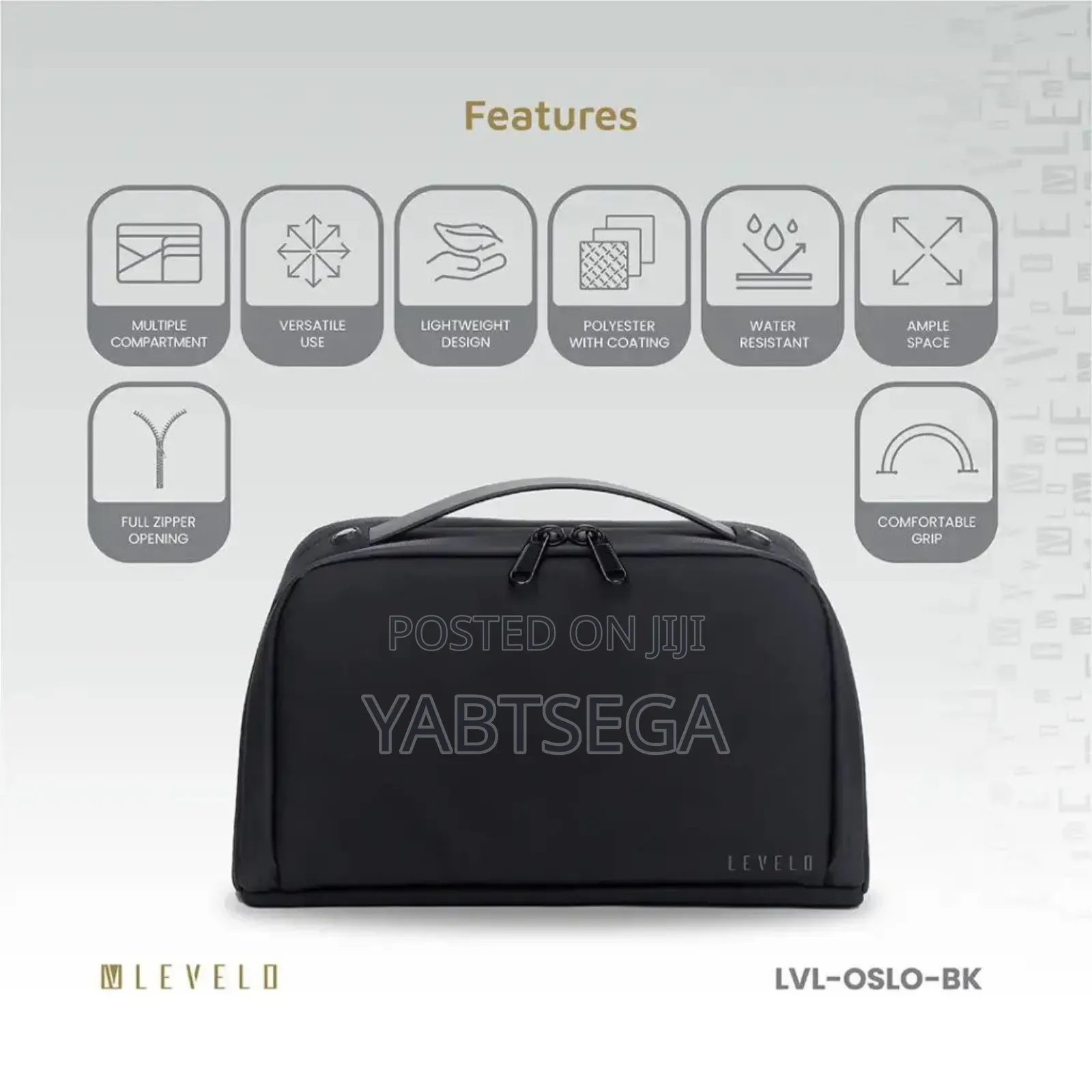 Levelo Oslo Pouch Toiletry Bag