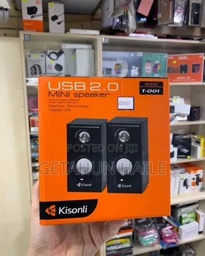 Photo - Kisonli T-001 Usb 2.0 Mini Computer Speaker
