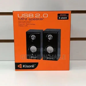 Kisonli T-001 Usb 2.0 Mini Computer Speaker