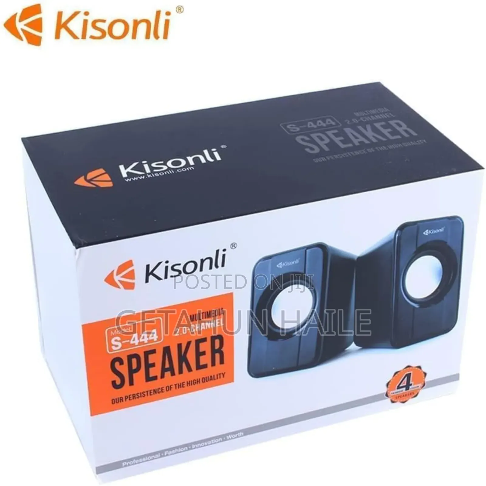 Kisonli S-444 Usb 2.0 Multimedia Speaker