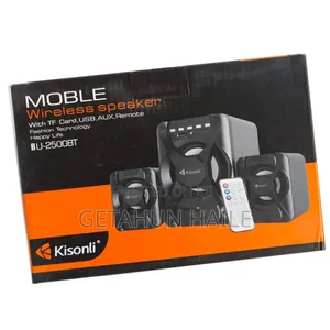 Kisonli U-2500 Wireless Gaming Speaker (Bluetooth,Usb,Aux