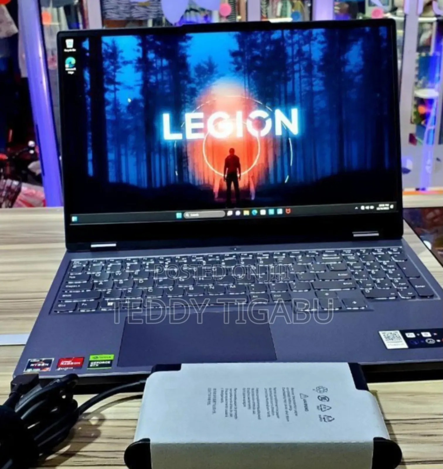 New Laptop Lenovo Legion 5 16GB AMD Ryzen 7 SSD 1T