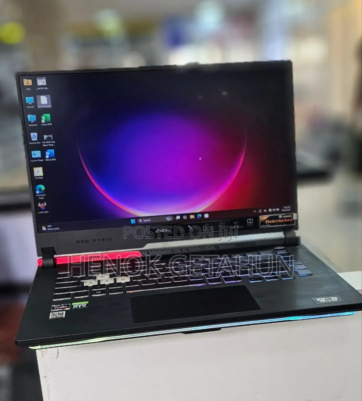 New Laptop Asus ROG Strix G15 16GB Intel Core I9 SSD 1T