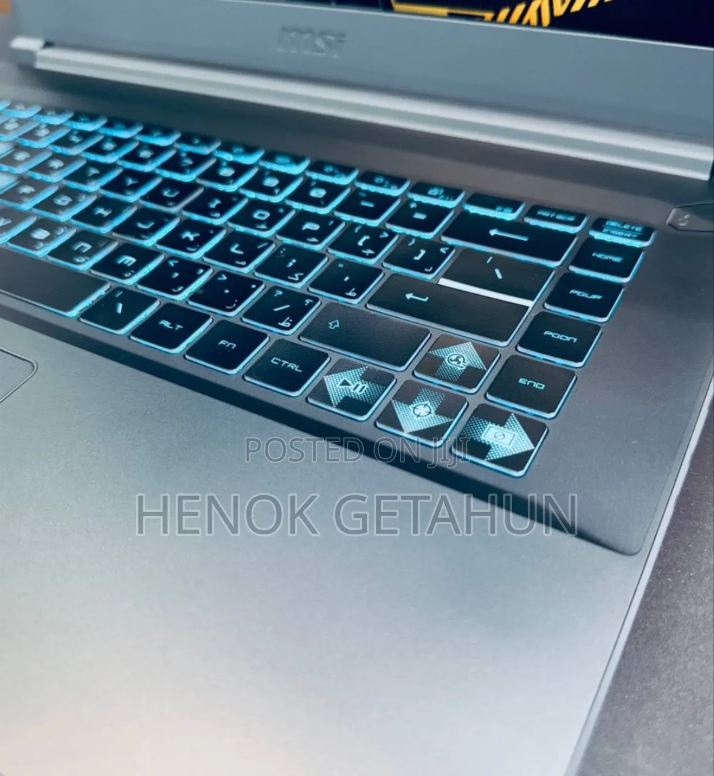 New Laptop MSI GF63 16GB Intel Core I7 SSD 1T