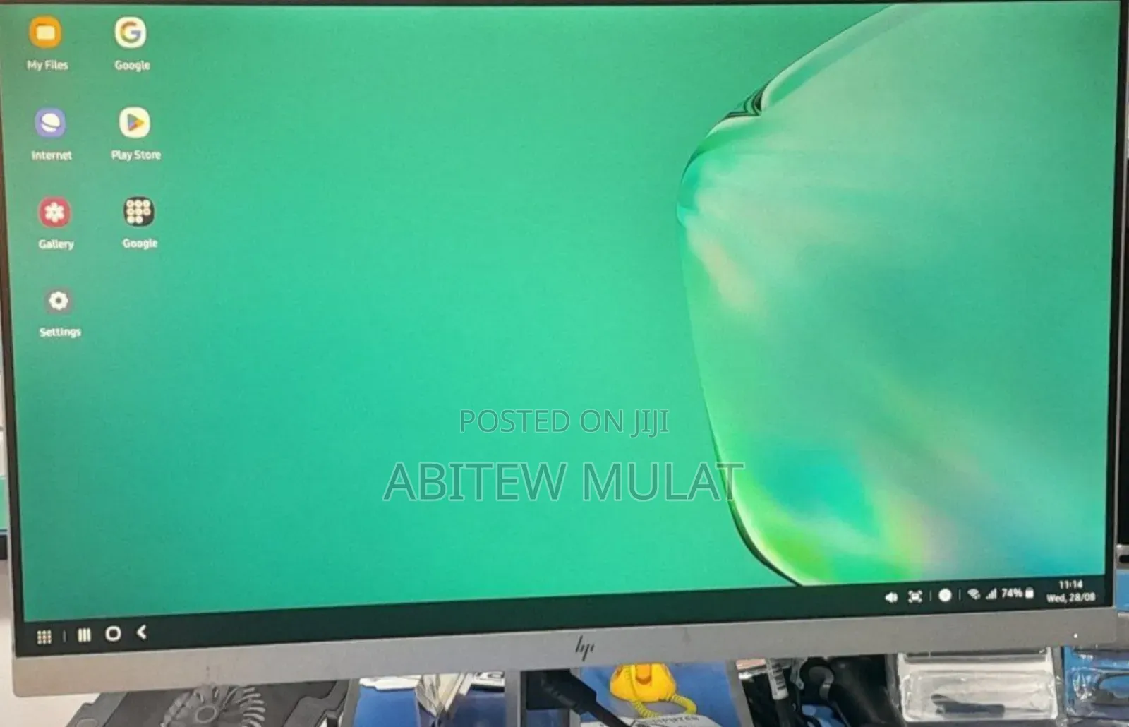 Frame Less Monitor 24 Inch Brand : Hp Model : E243