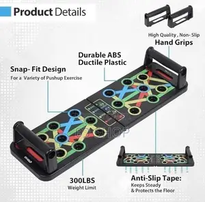 Photo - ተጣጣፊ ፑሽ አፕ መሳሪያ Foldable Push Up Board