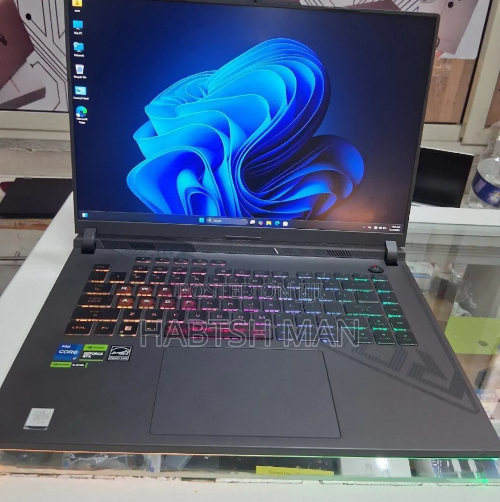 New Laptop Asus ROG Strix G15 32GB Intel Core I7 SSD 1T