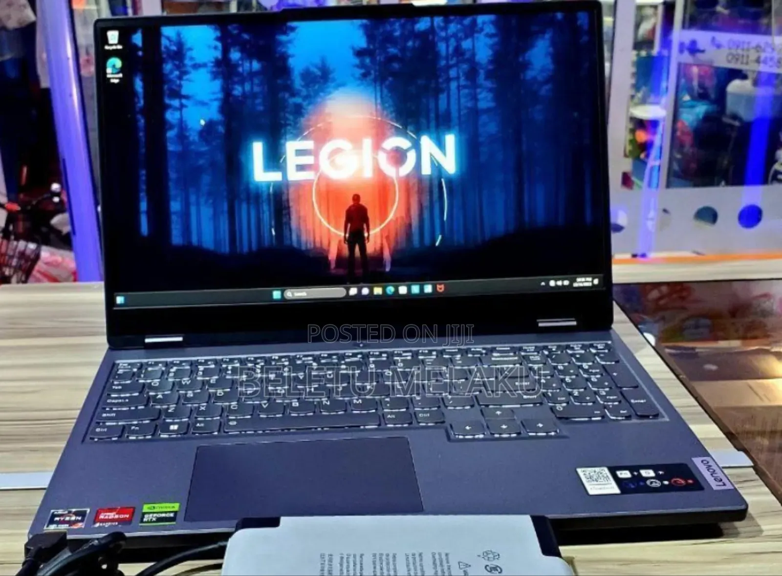New Laptop Lenovo Legion 5 16GB AMD Ryzen 7 SSD 1T