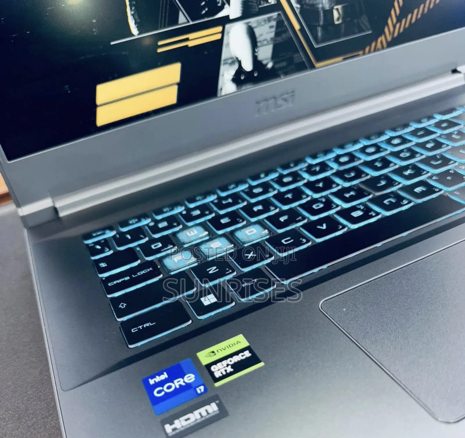 New Laptop MSI GF63 16GB Intel Core I7 SSD 1T