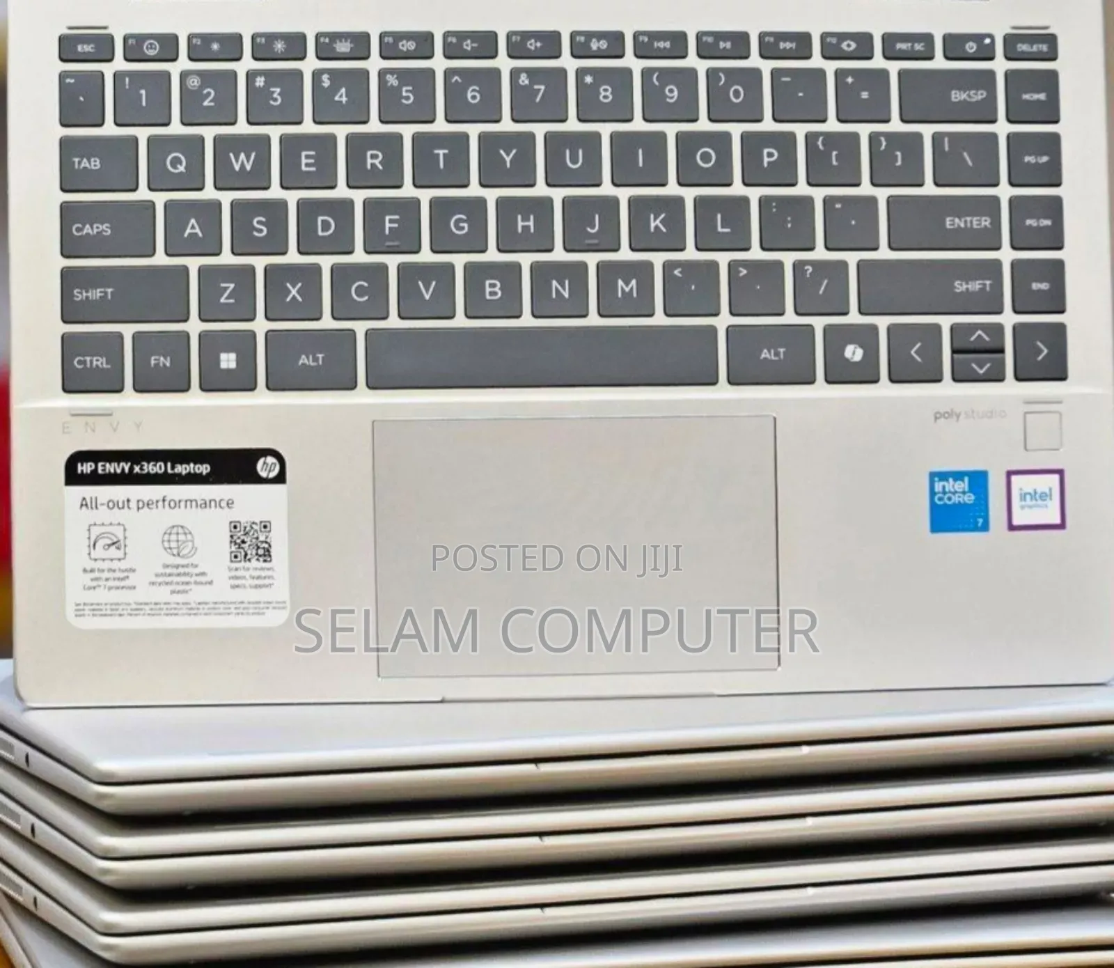 New Laptop HP Envy X360 16GB Intel Core I7 SSD 1T