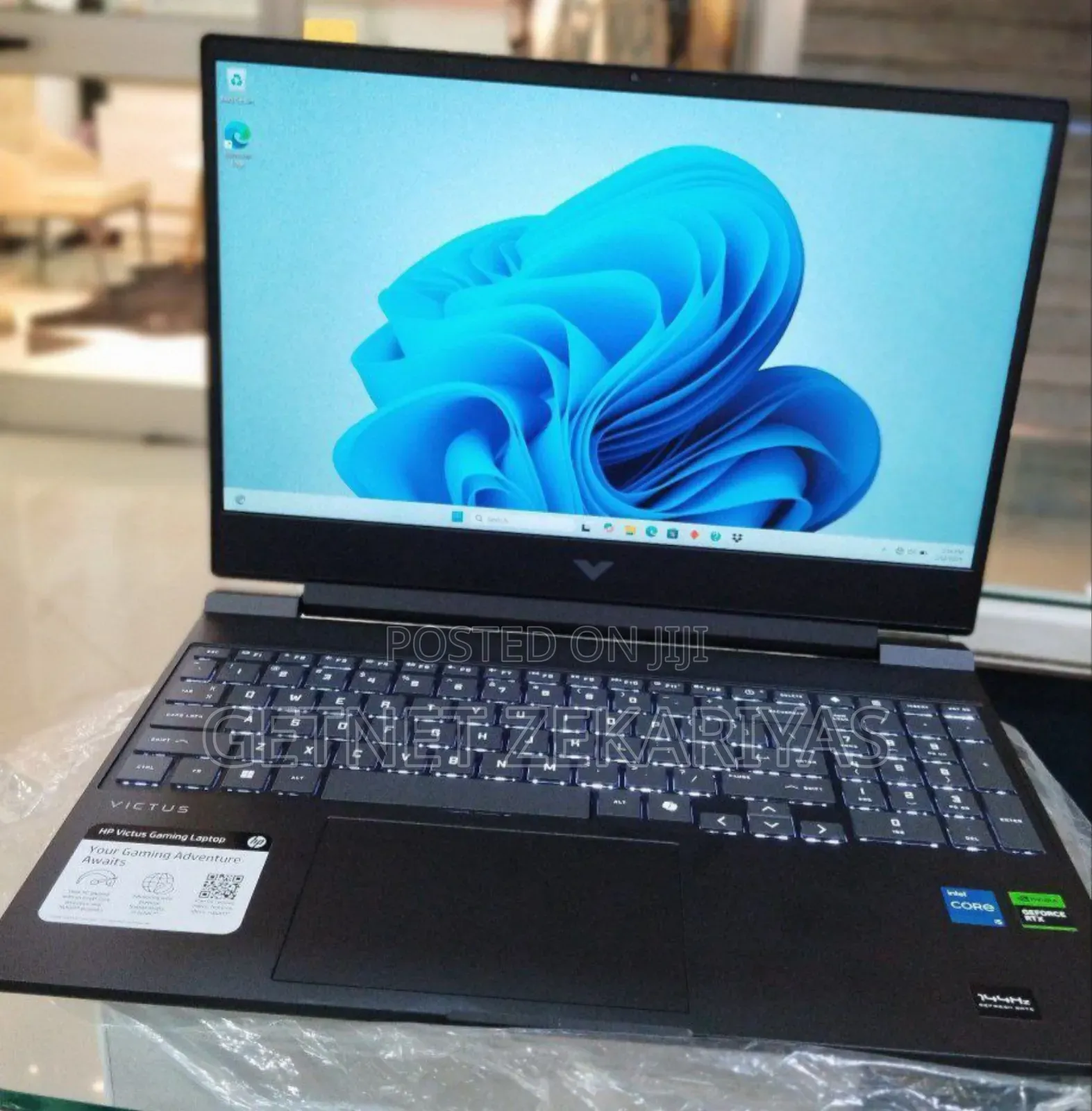 New Laptop HP Victus 15 16GB Intel Core I7 SSD 512GB