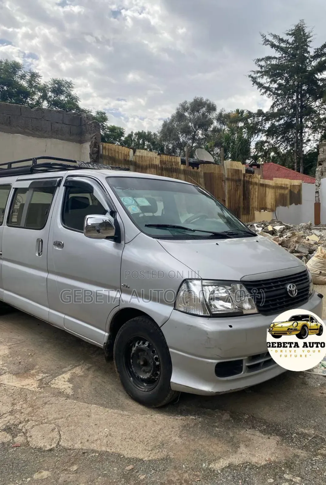 Toyota HiAce 2007 Silver