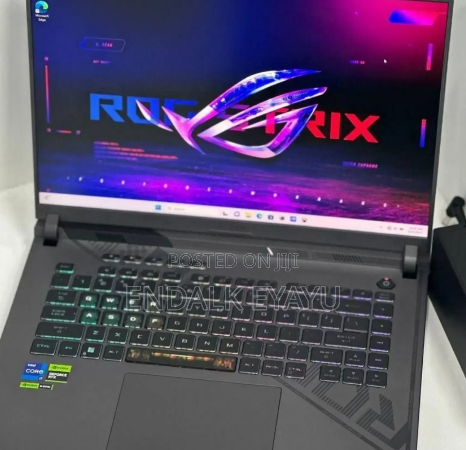 New Laptop Asus ROG Strix G16 G614 16GB Intel Core I7 SSD 1T