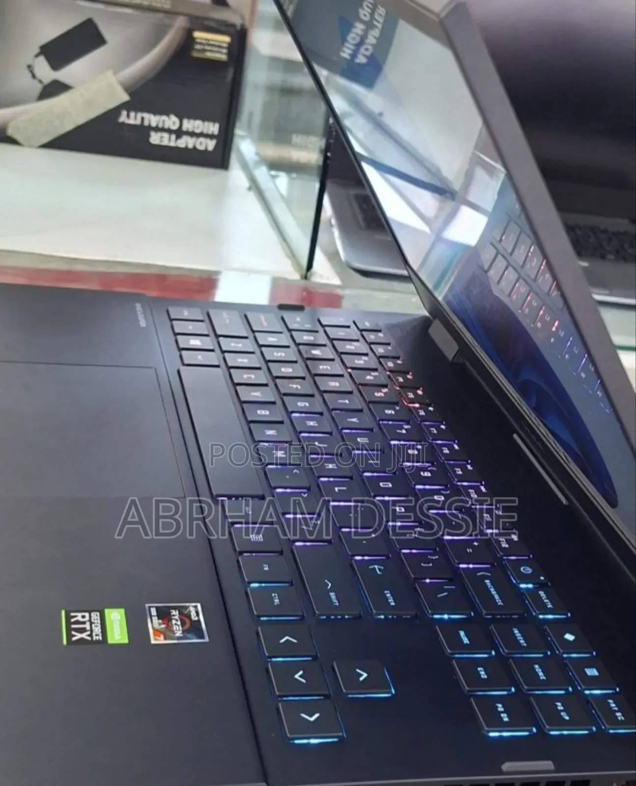 New Laptop HP Omen 15 16GB AMD Ryzen 7 SSD 512GB