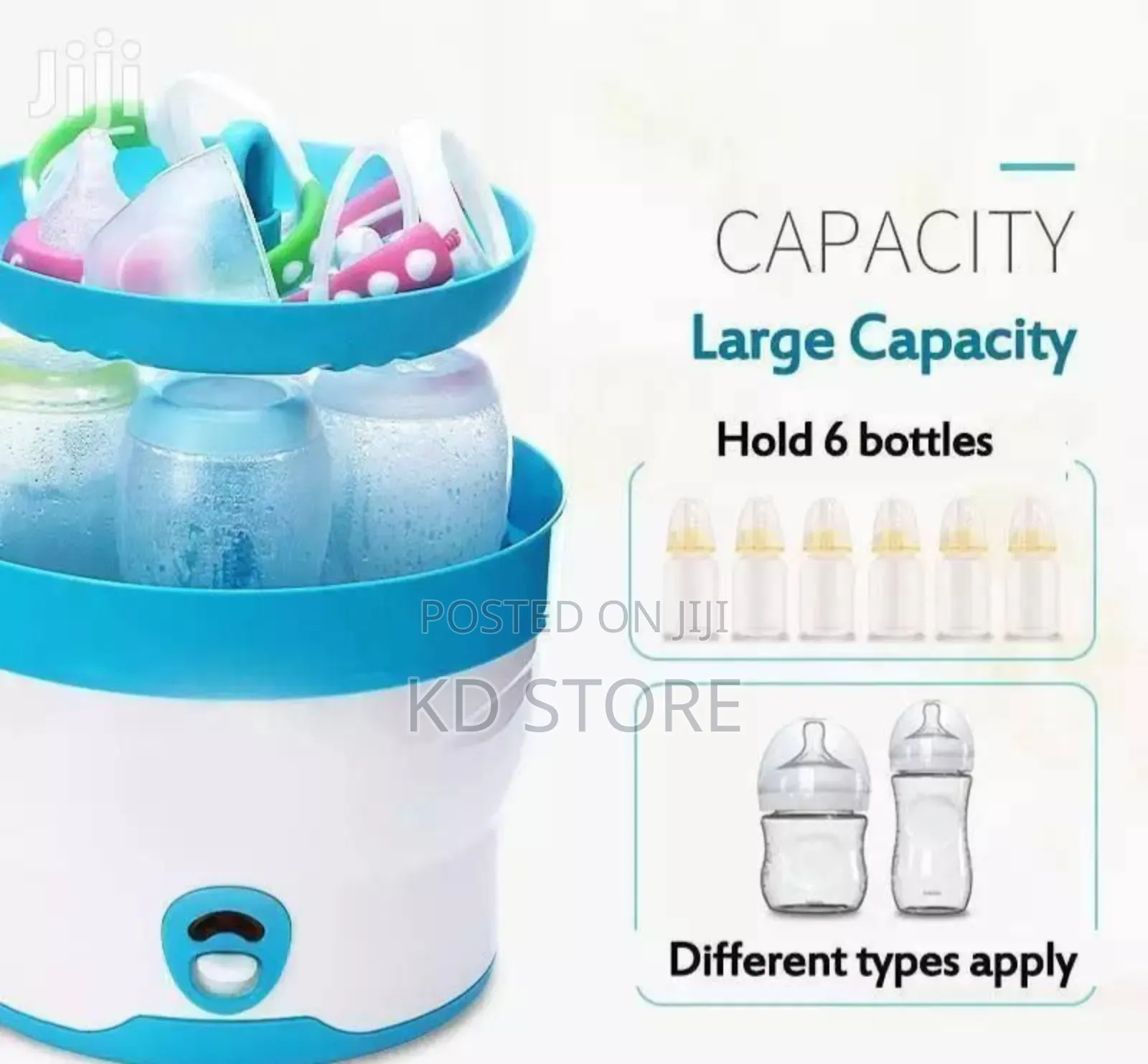 Dr Gym Baby Bottle
 Disinfecter
 ምቹ እና አስተማማኝ የጡጦ መቀቀያ