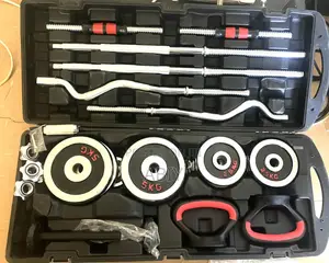 55 Kg Barbell and Dumbell With Kettlebell