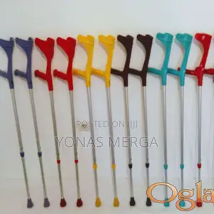 Photo - Lightweight and Non-Slip, Forearm Crutches