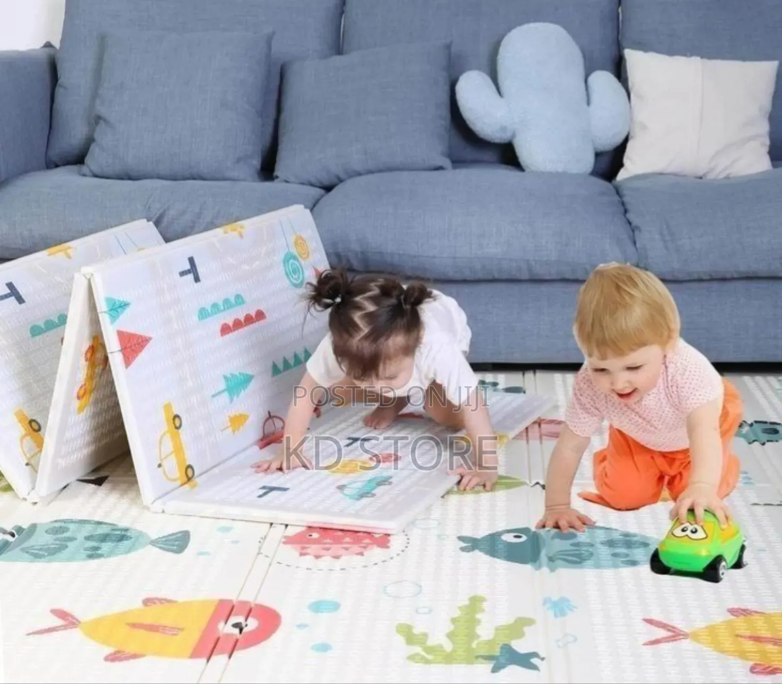 Baby Play Mat ውሀ ቢፈስበት የማይጎዳ
