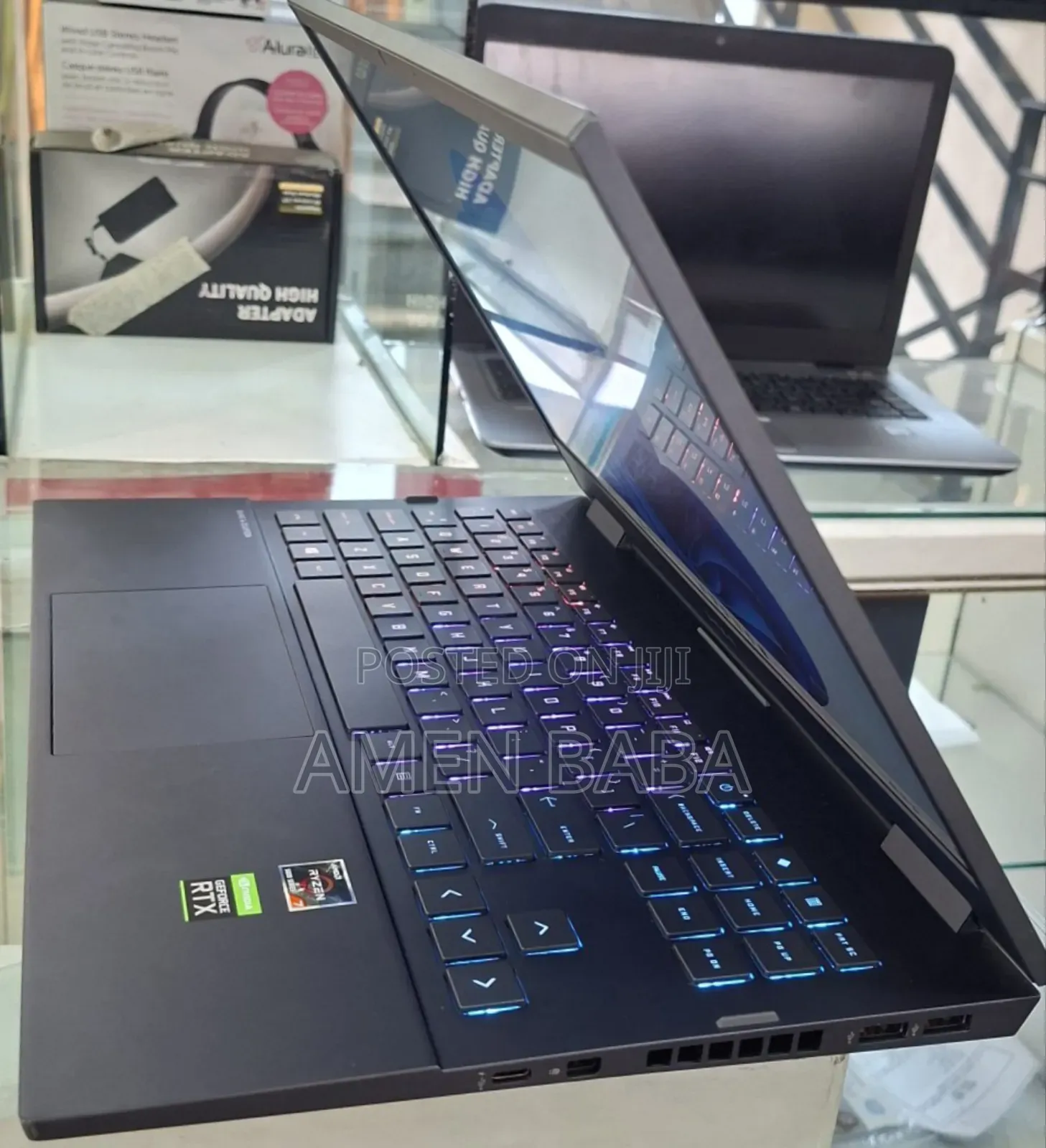 New Laptop HP Omen 15 16GB AMD Ryzen 7 SSD 512GB