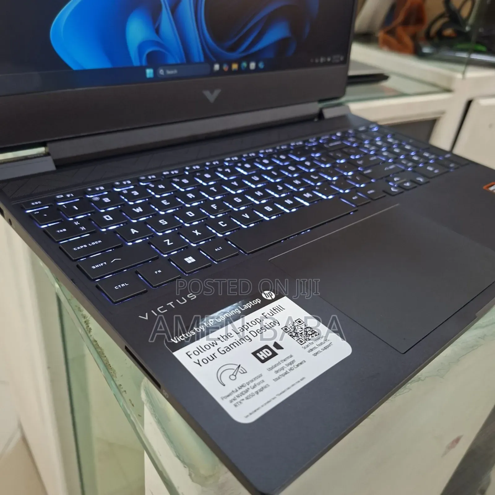 New Laptop HP Victus 15 8GB AMD Ryzen 5 SSD 512GB