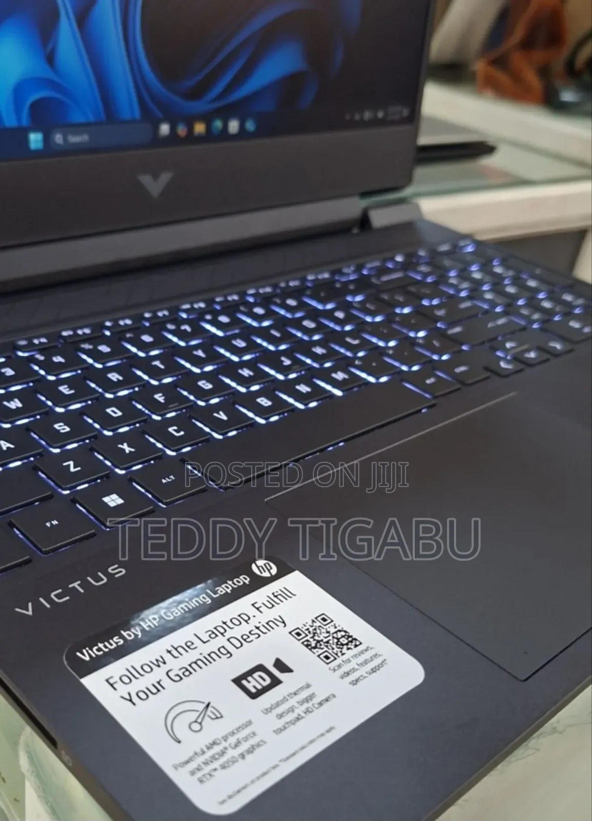 New Laptop HP Victus 15 8GB AMD Ryzen 5 SSD 512GB