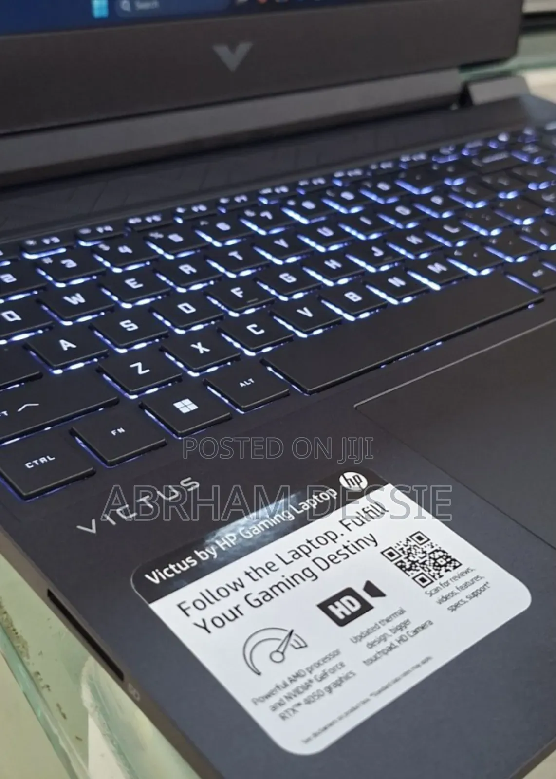 New Laptop HP Victus 15 8GB AMD Ryzen 5 SSD 512GB