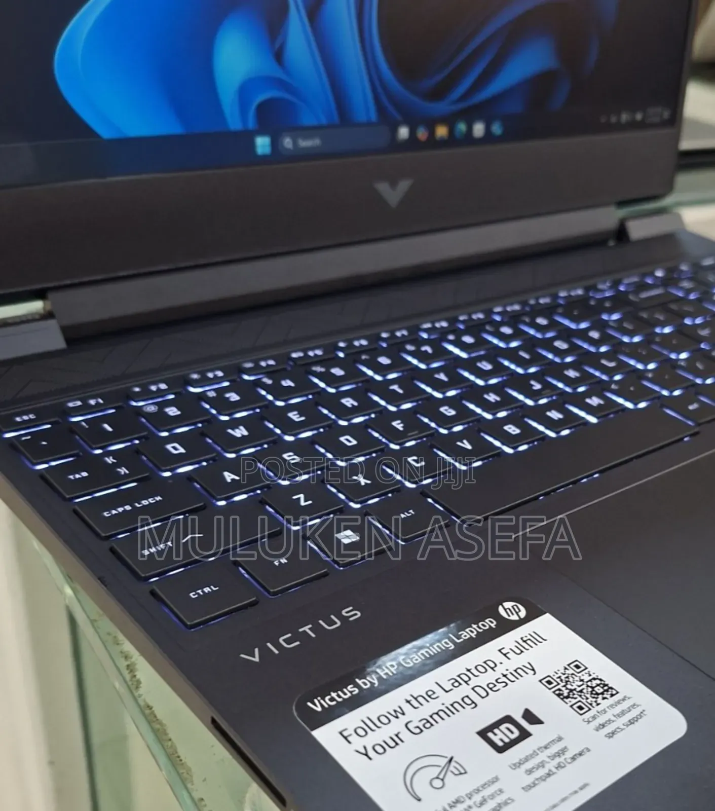 New Laptop HP Victus 15 8GB AMD Ryzen 5 SSD 512GB