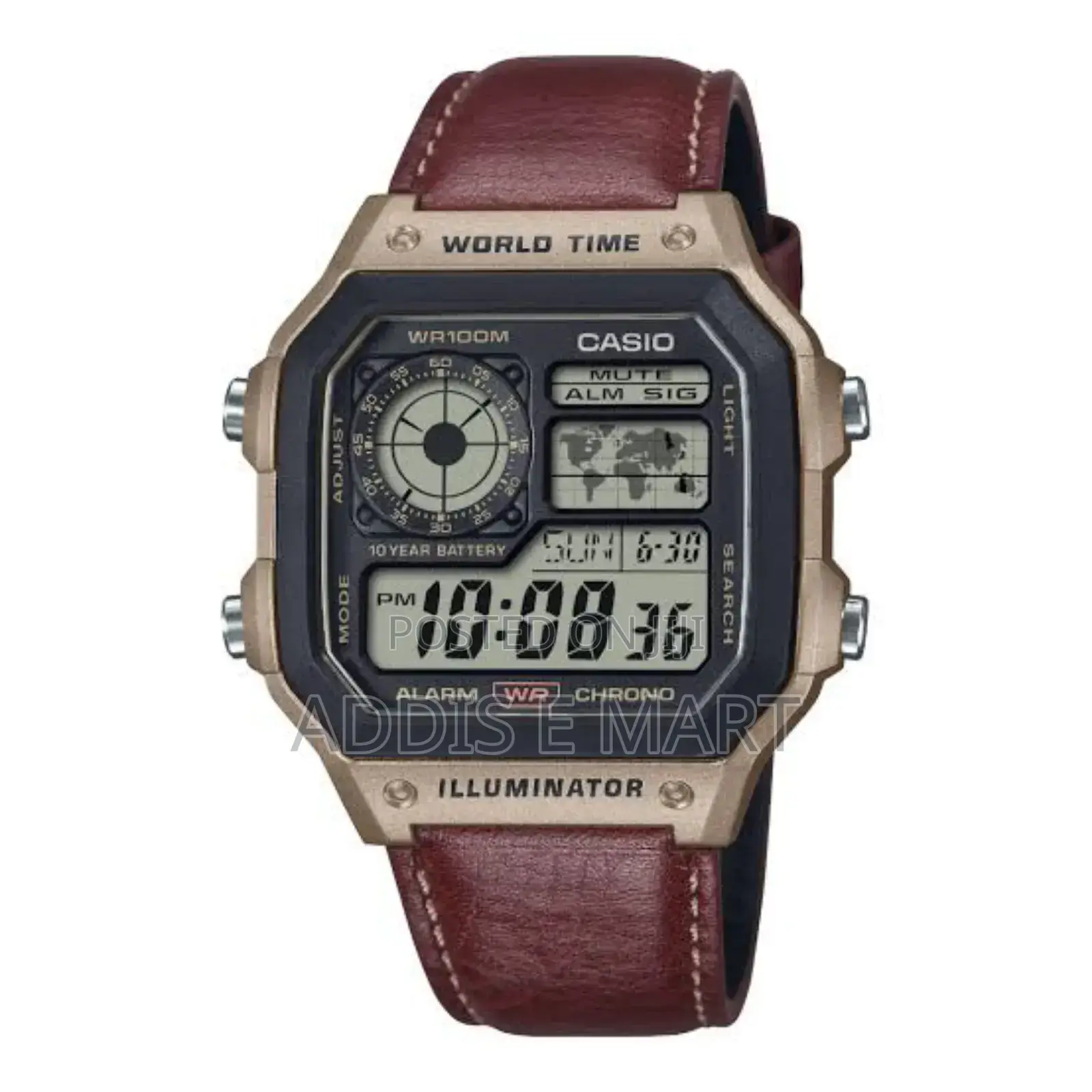 Casio World Time Wrist Watch