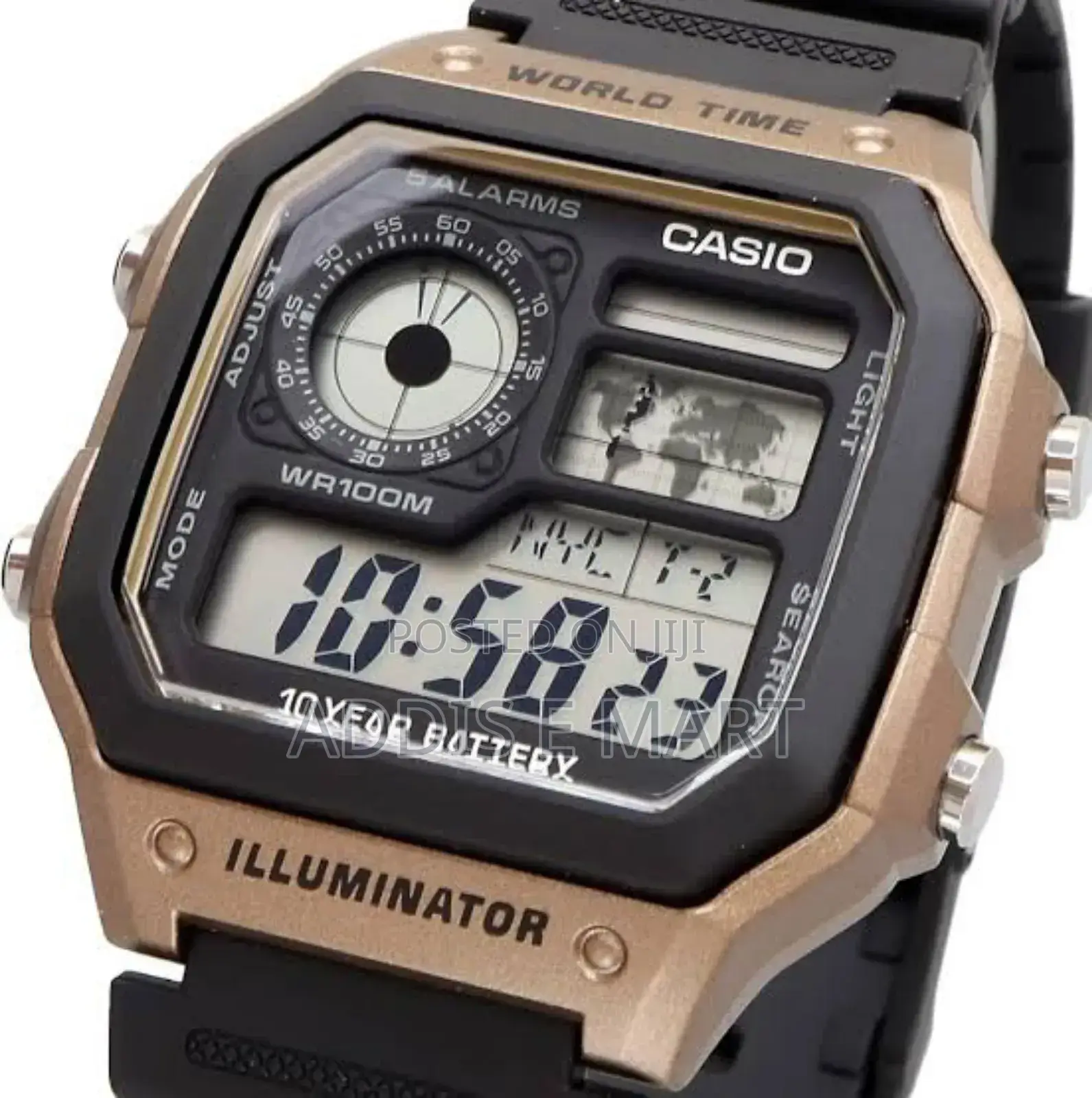 Casio World Time Wrist Watch