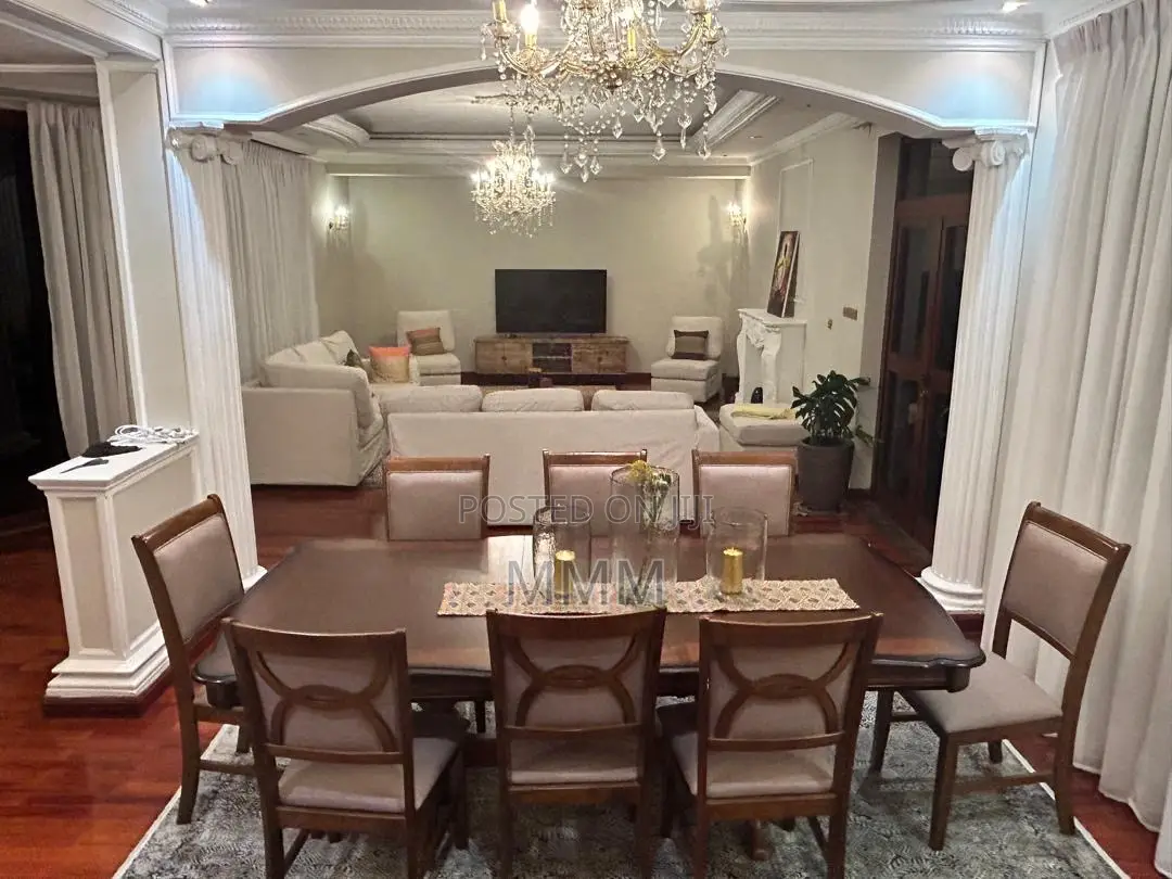 Solid Wood Dining Table With 8 Chairs From Malaysia