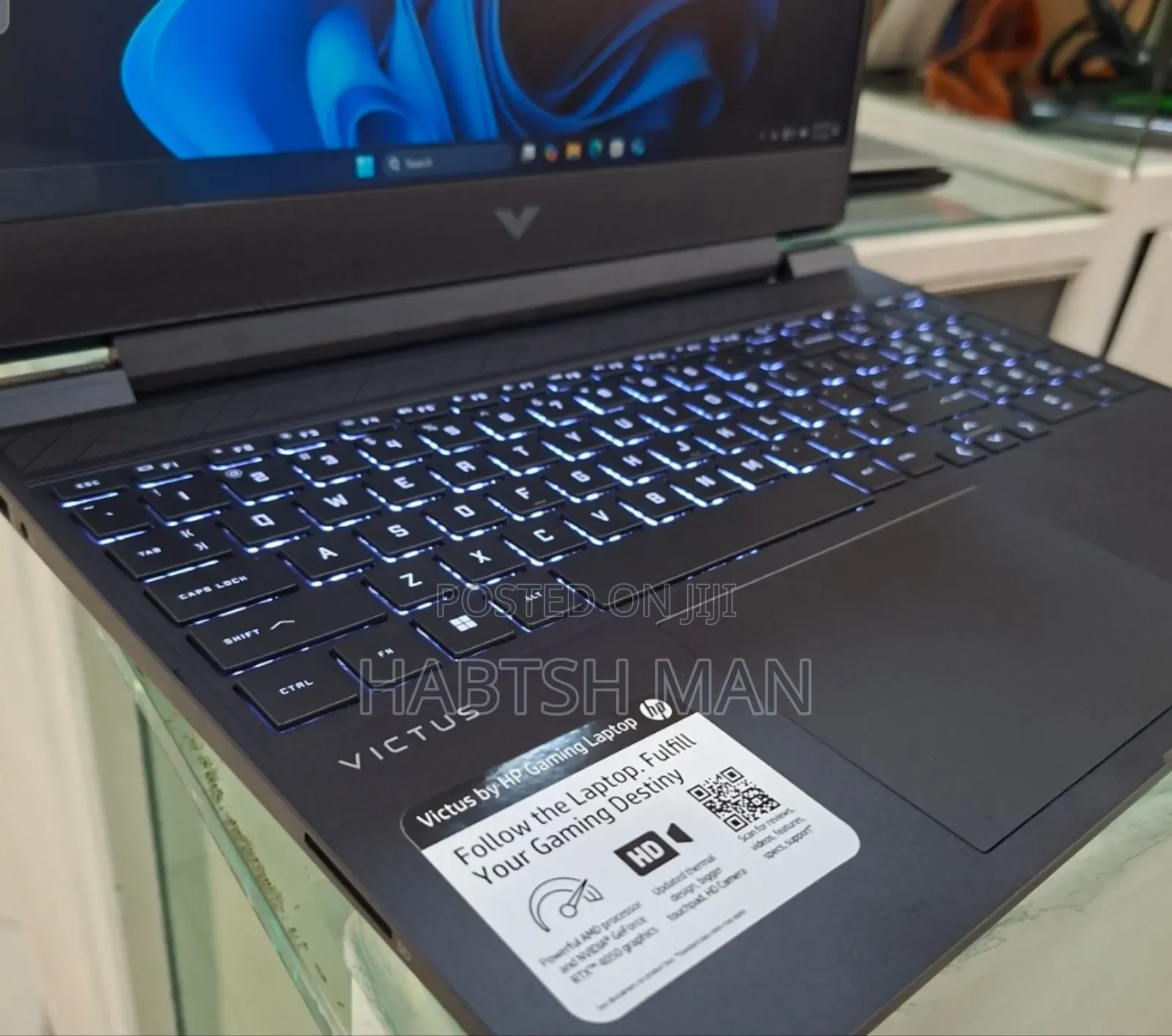 New Laptop HP Victus 15 8GB AMD Ryzen 5 SSD 512GB
