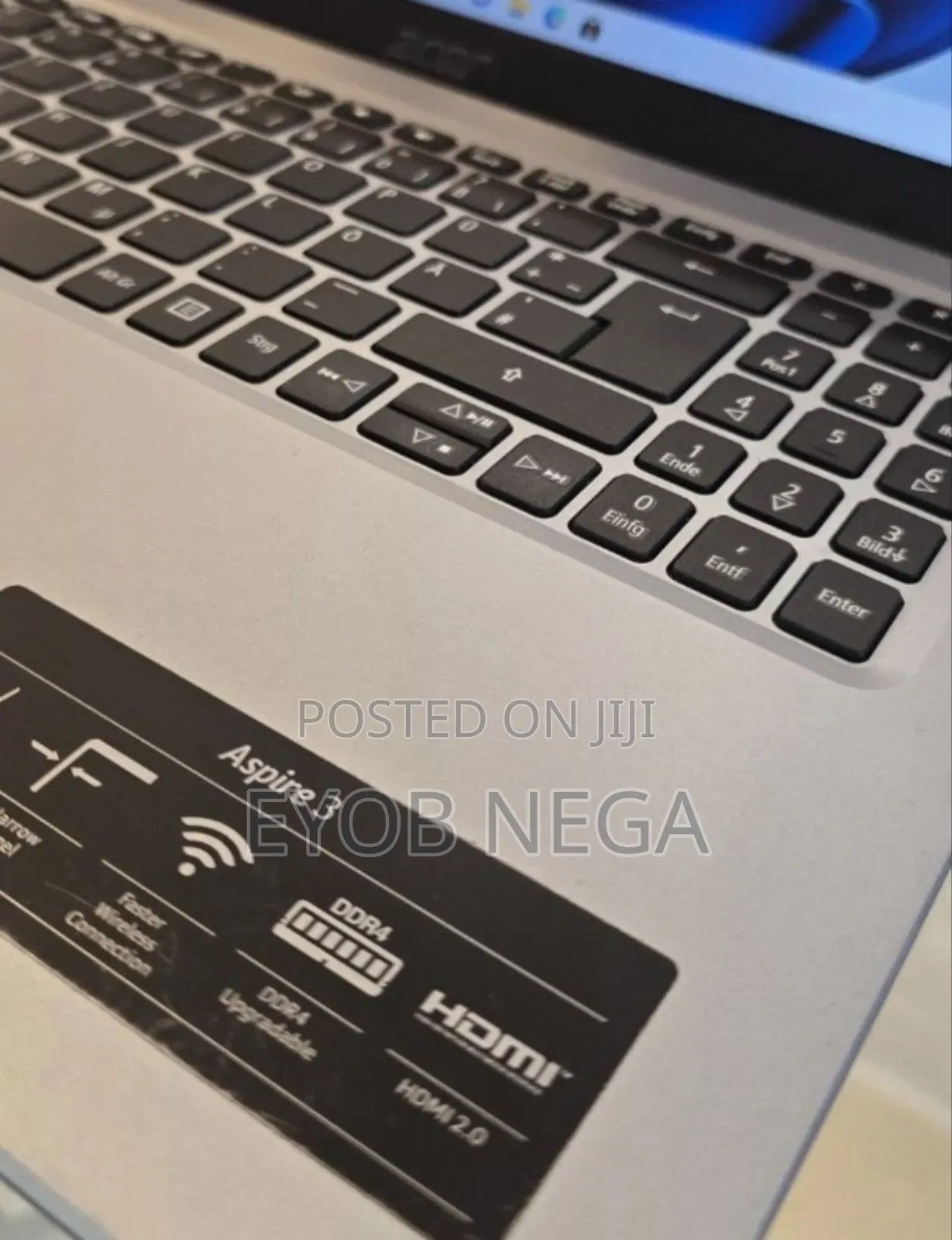 New Laptop Acer Aspire 3 8GB Intel Core I3 SSD 512GB