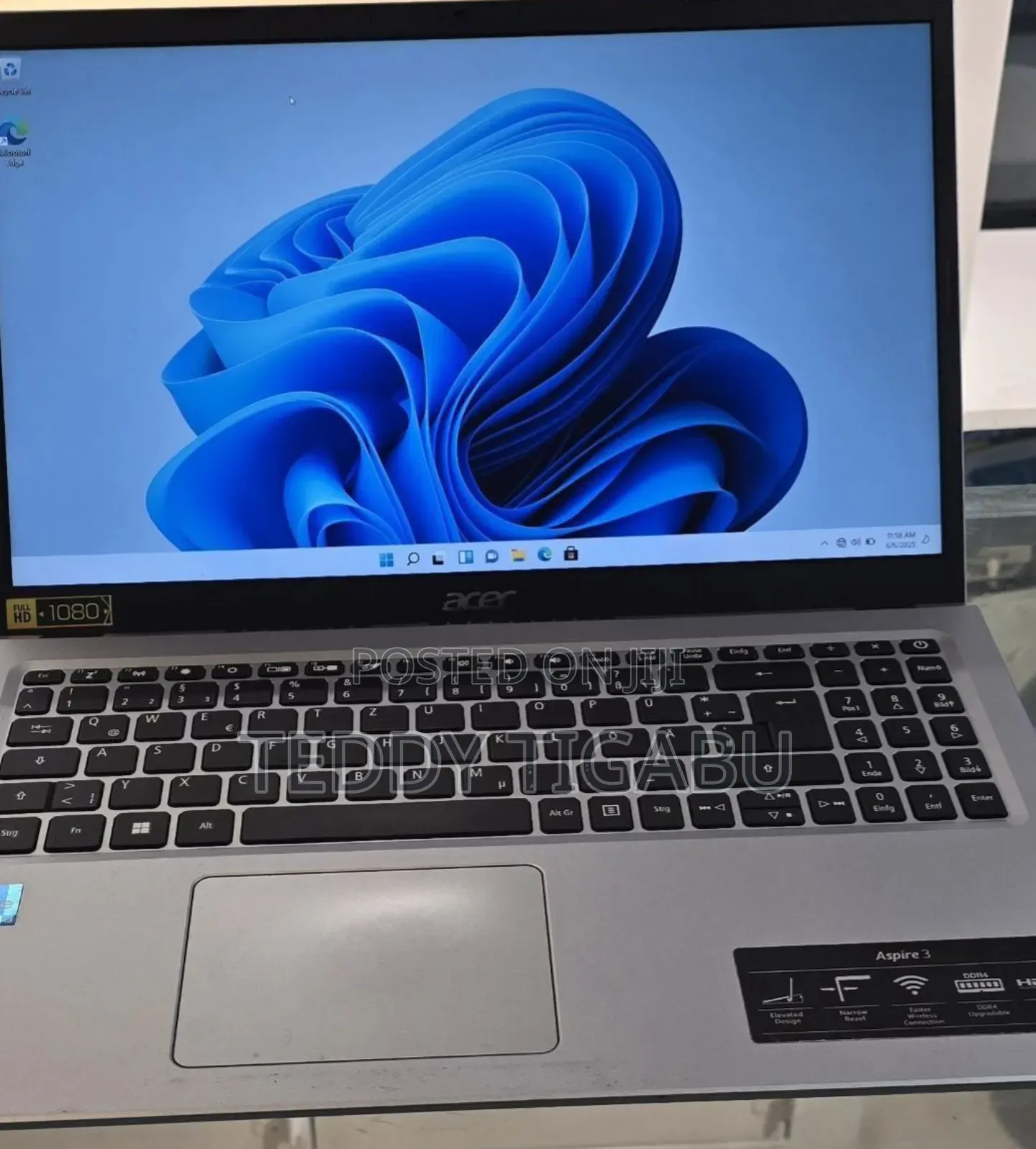 New Laptop Acer Aspire 3 8GB Intel Core I3 SSD 512GB