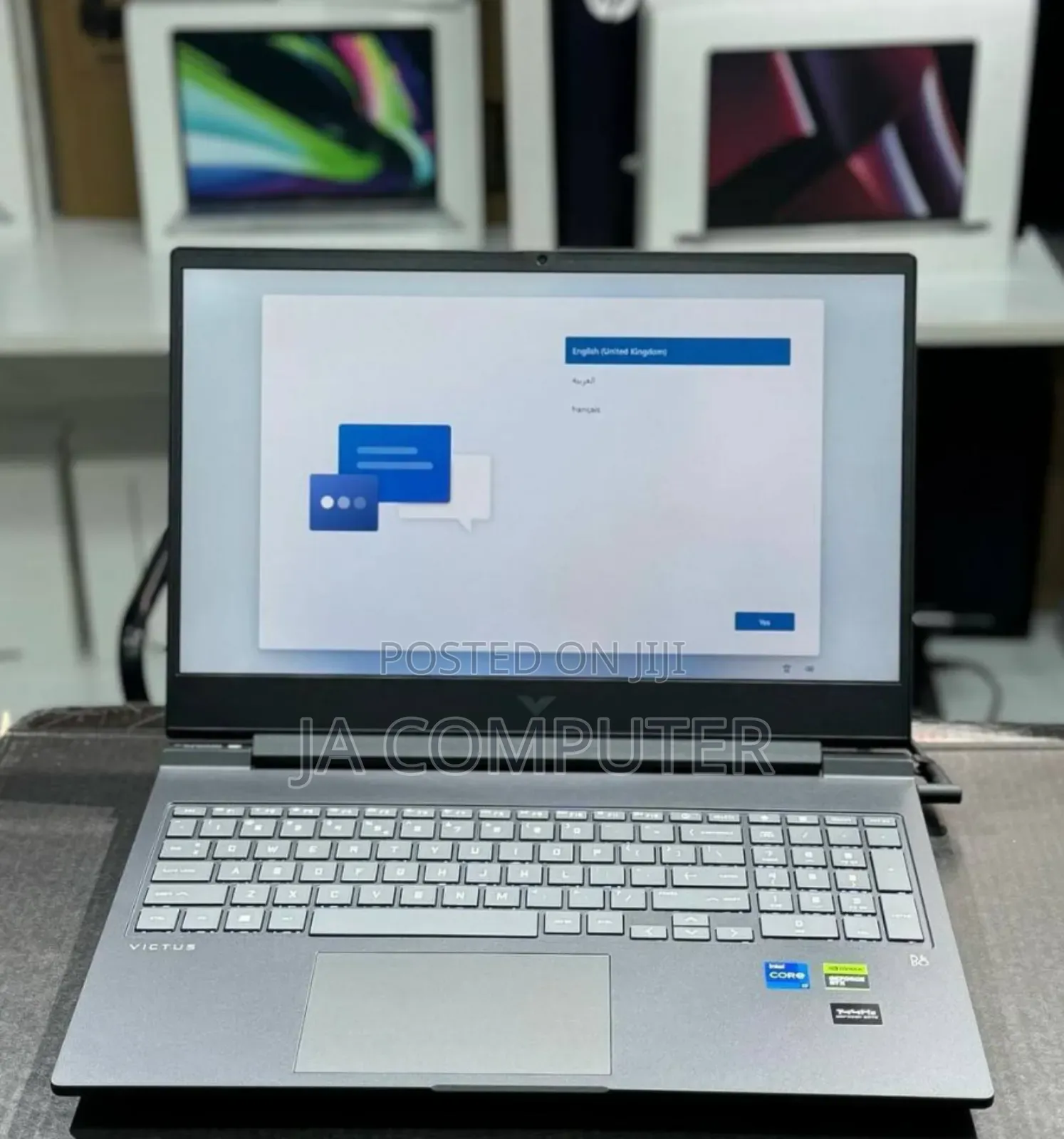 New Laptop HP Victus 16 16GB Intel Core I7 SSD 1T