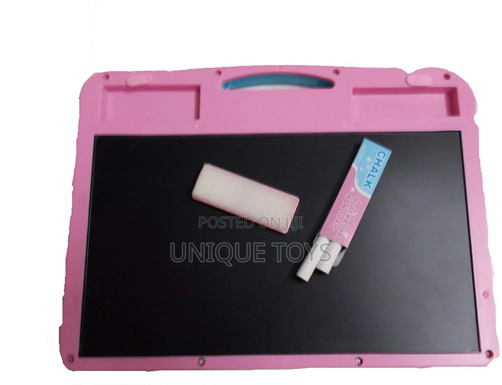 2-in-1 Double Sided Slate Board, Whiteboard Blackboard