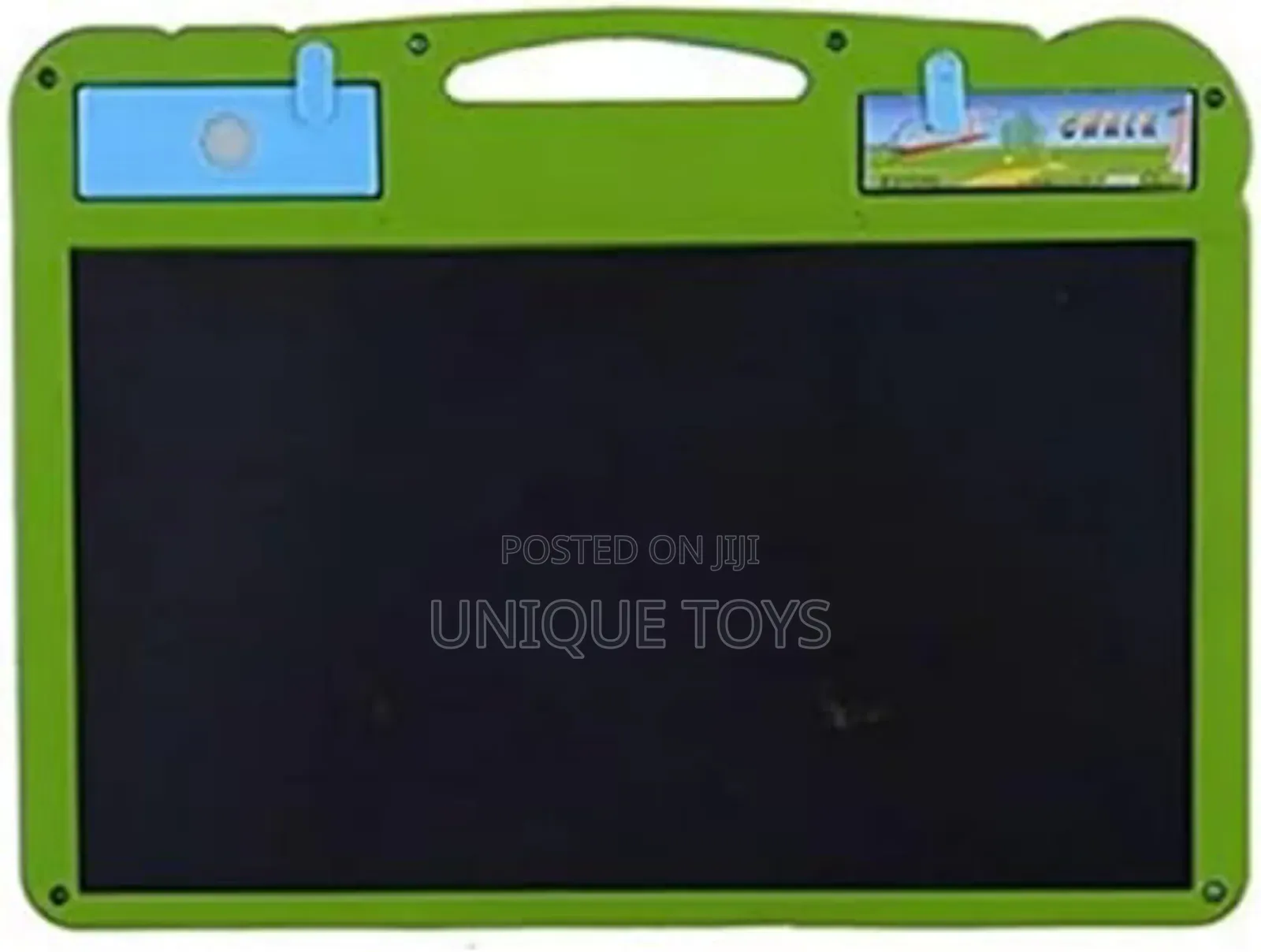 2-in-1 Double Sided Slate Board, Whiteboard Blackboard