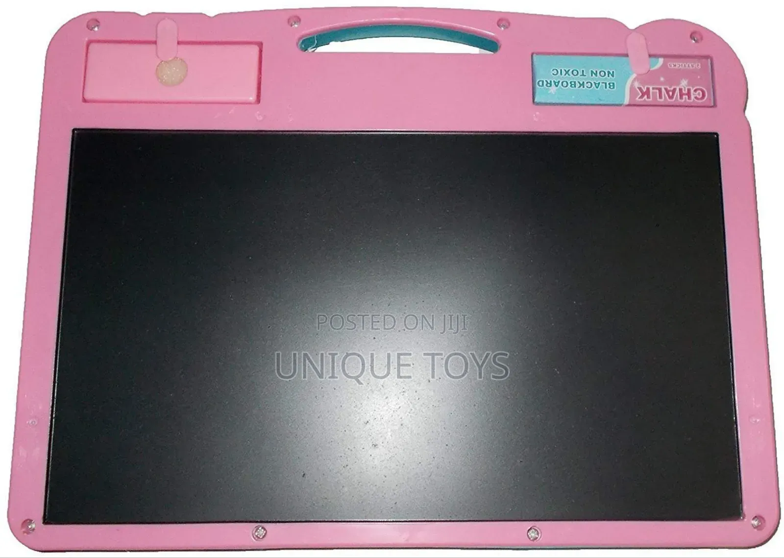 2-in-1 Double Sided Slate Board, Whiteboard Blackboard