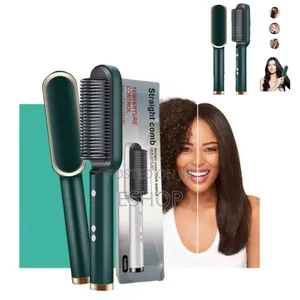Photo - **"Smart Heat Control Comb: Healthy Styling, Zero Frizz"**