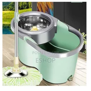 Photo - Smart Spin Mop Set: High-Absorption Microfiber