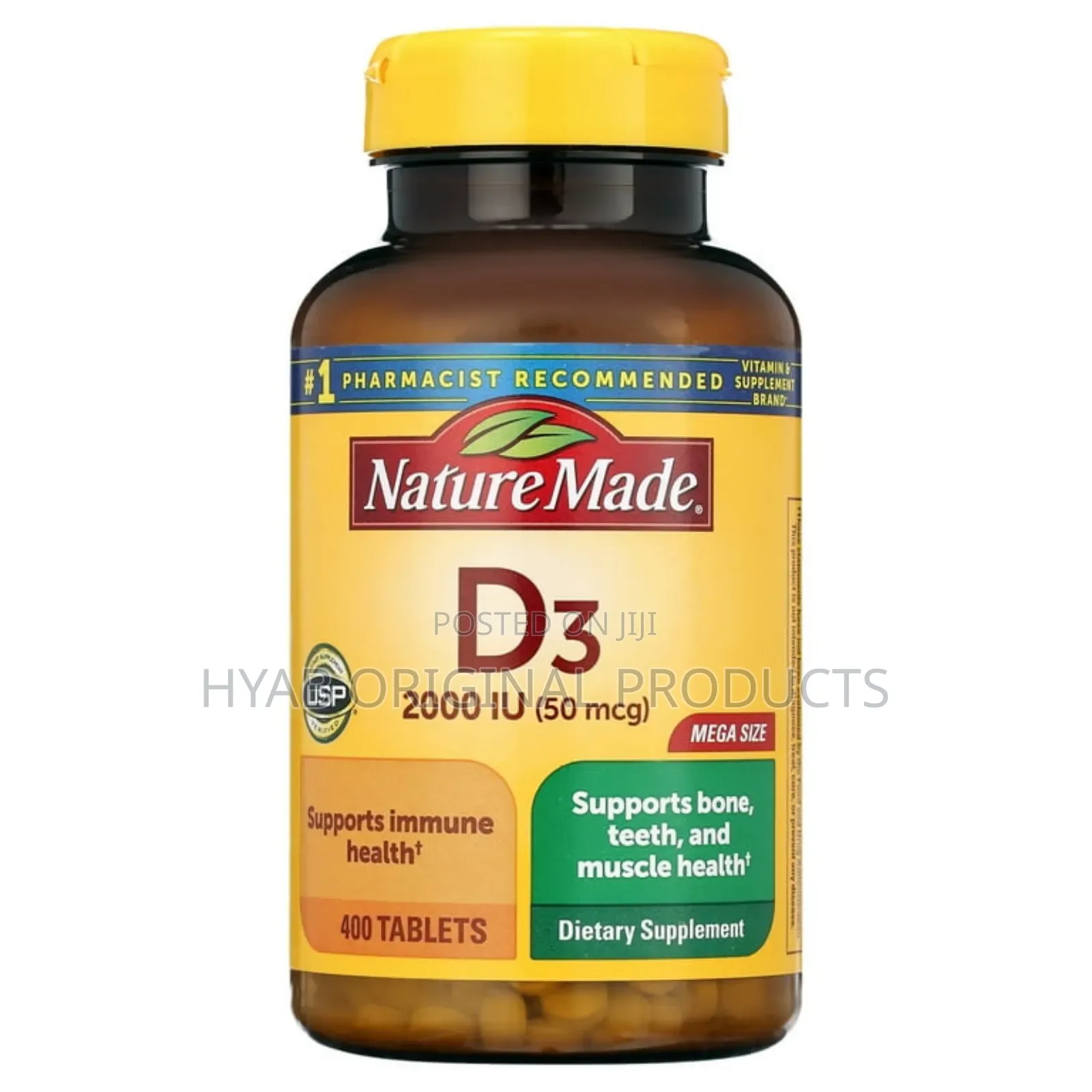 Nature Made Vitamin D3 2000 Iu (50 McG) Tablets, 240 Count
