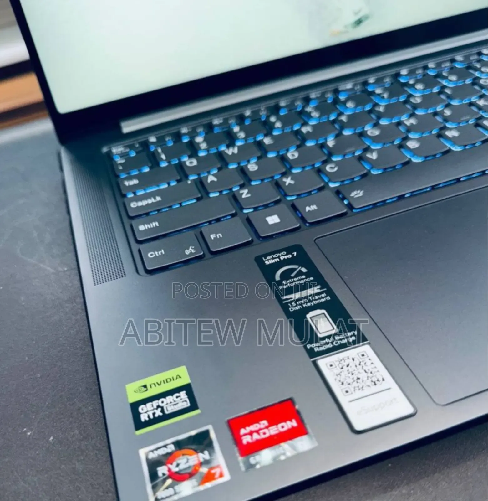 New Laptop Lenovo Yoga 7i 16GB AMD Ryzen 7 SSD 1T