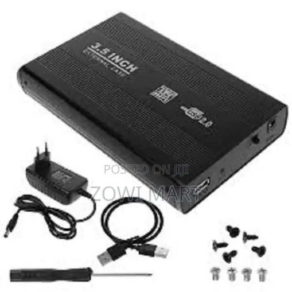 3.5" HDD External Case – New Hard Disk Drive Enclosure