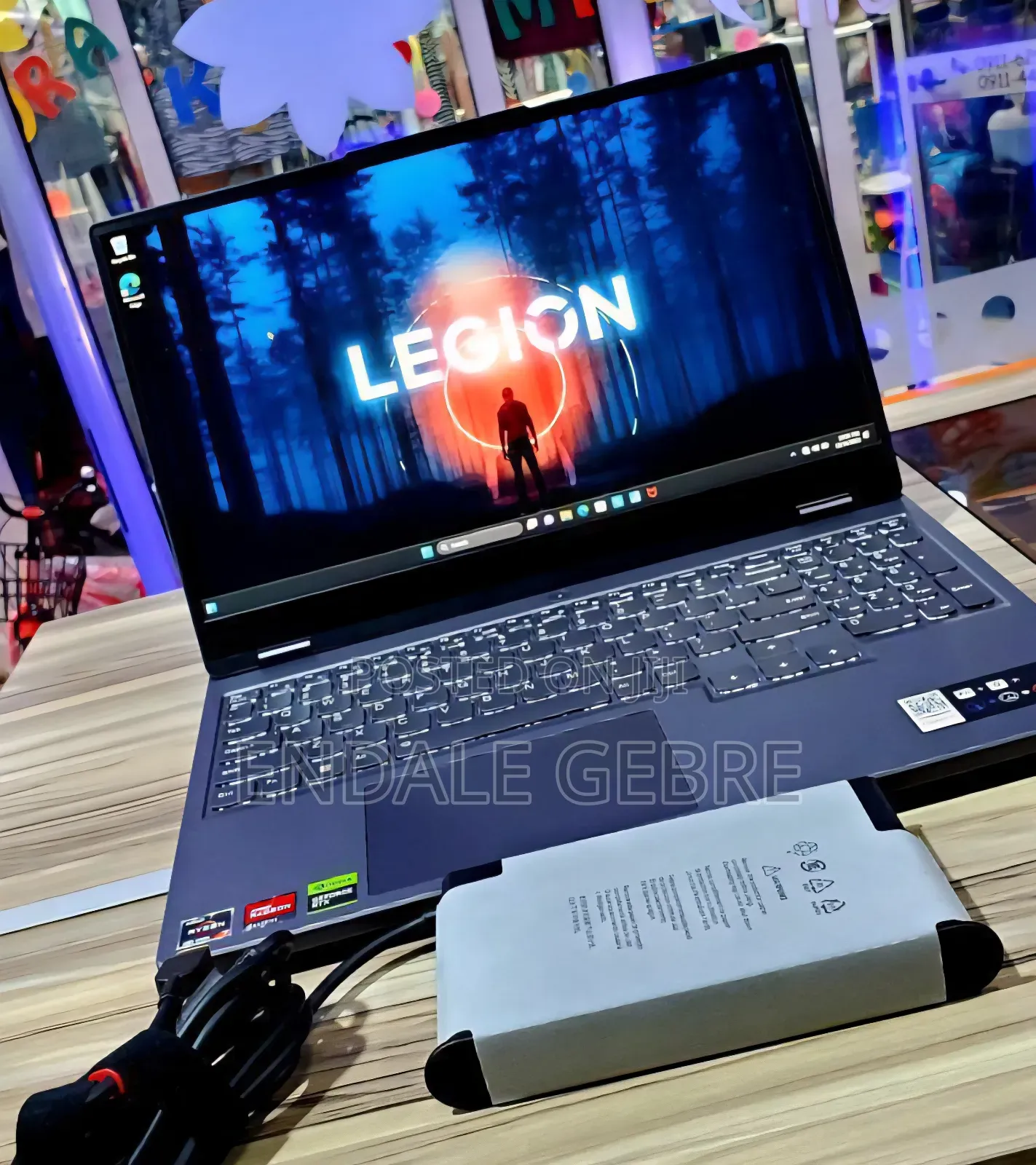 New Laptop Lenovo Legion 5 16GB AMD Ryzen 7 SSD 1T